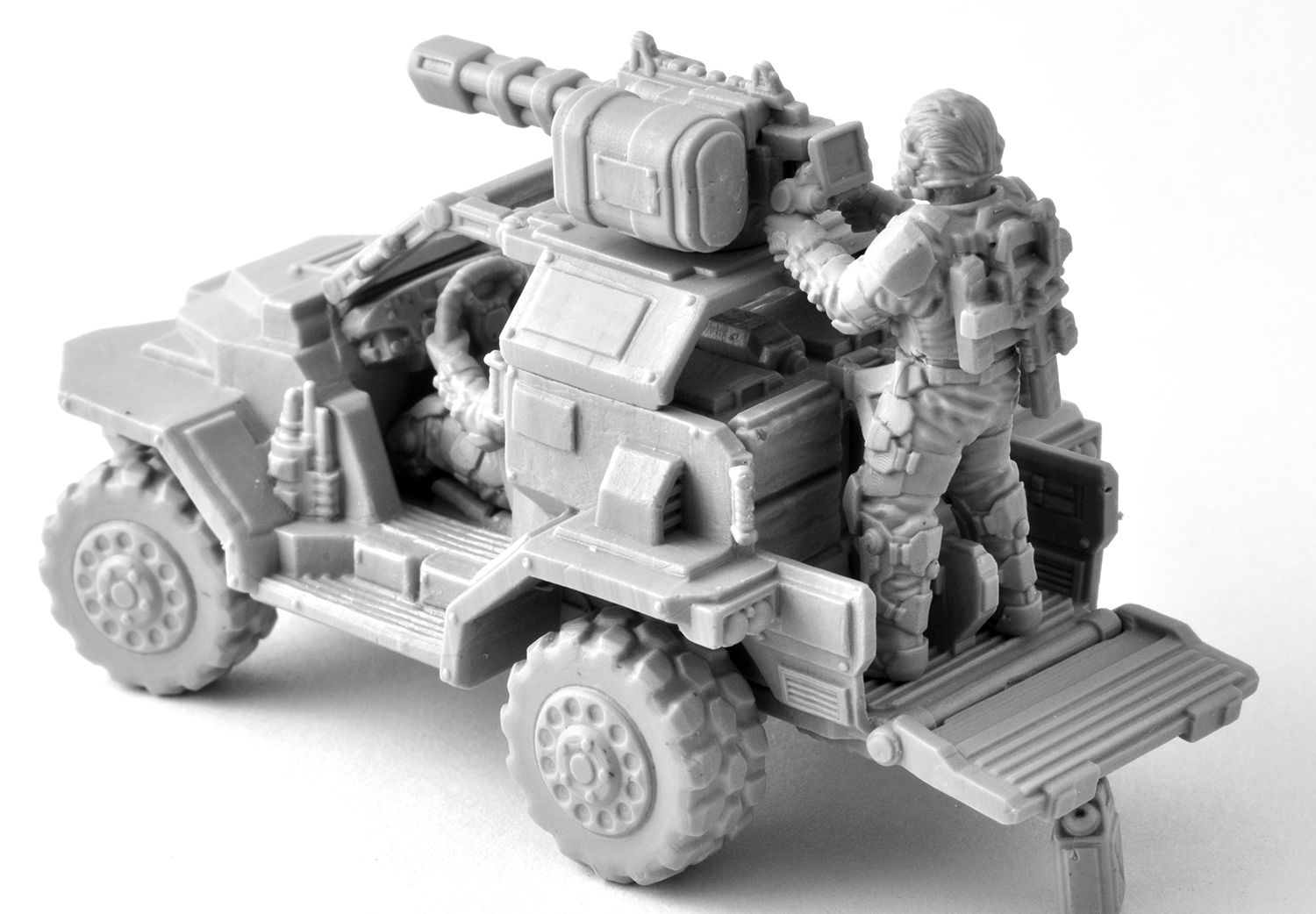 Republic Instigator Assault Recon Vehicle for 28mm Wargaming. Anvil ...