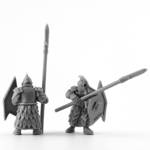 Picture of Fallen Dwarf Phalanx with Spears and Shield