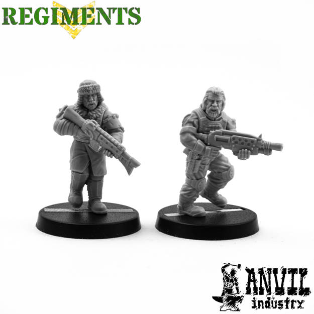 Picture of Regiments Renegade Command Squad (5 Figures)