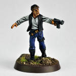 Picture of Aether Pirate Pilot - Sci-fi or Fantasy Gaming Miniature