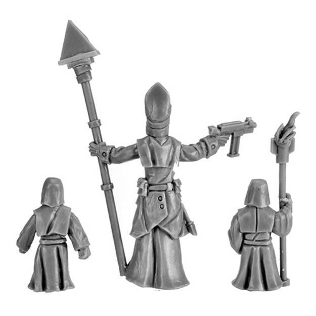 Picture of Crowmantian High Priest with Acolytes