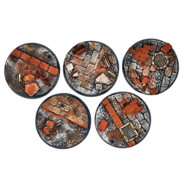 Picture of &quot;City Rubble&quot; 40mm Round Gaming Base (1)