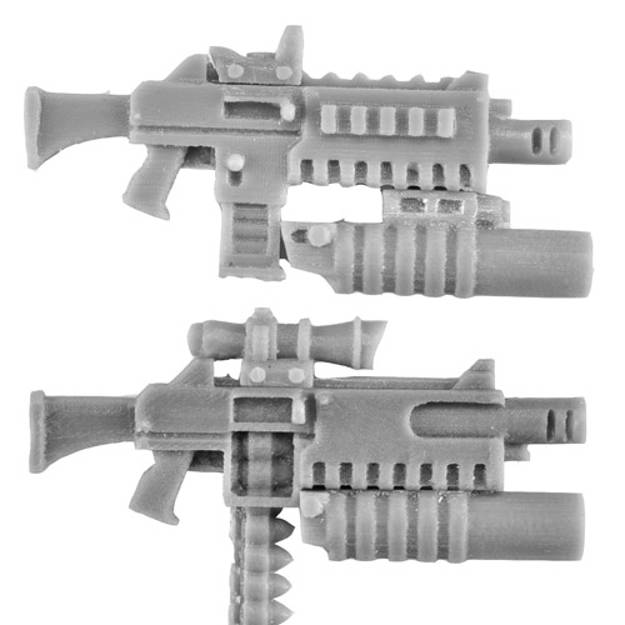 Picture of Five Grenade Launchers - Long