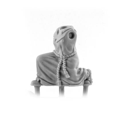Picture of Female Robed Cultist Body - Kneeling (1) - LAST FEW!