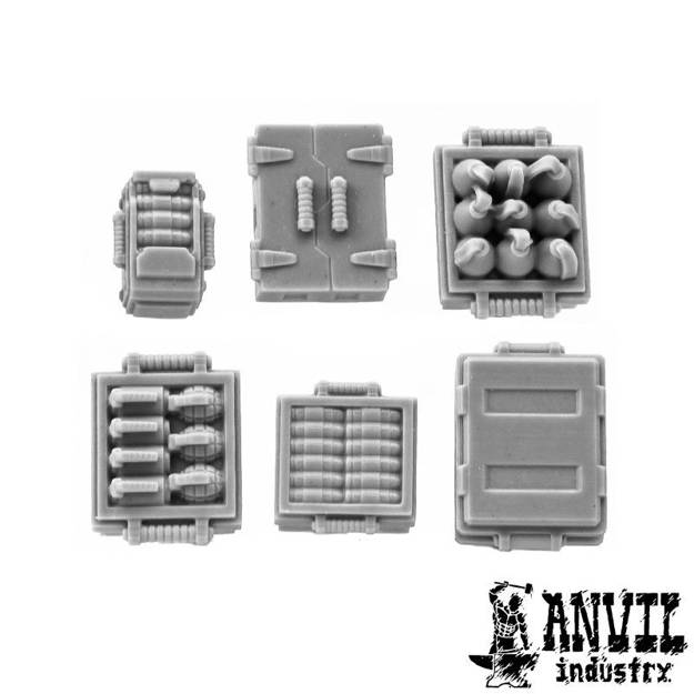 Picture of Metal Explosive & Ammo Boxes (6)