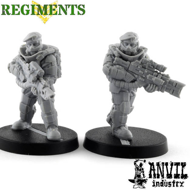 Picture of Regiments Custom Special Forces  (10 Male Figures)