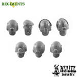Picture of Zombie Heads with Military Helmets (7)