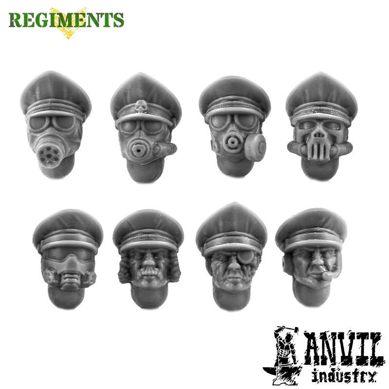 Trencher Officer Heads [+£0.50]
