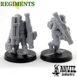 Picture of Regiments Custom Missile Support Squad  (6 Male Figures)