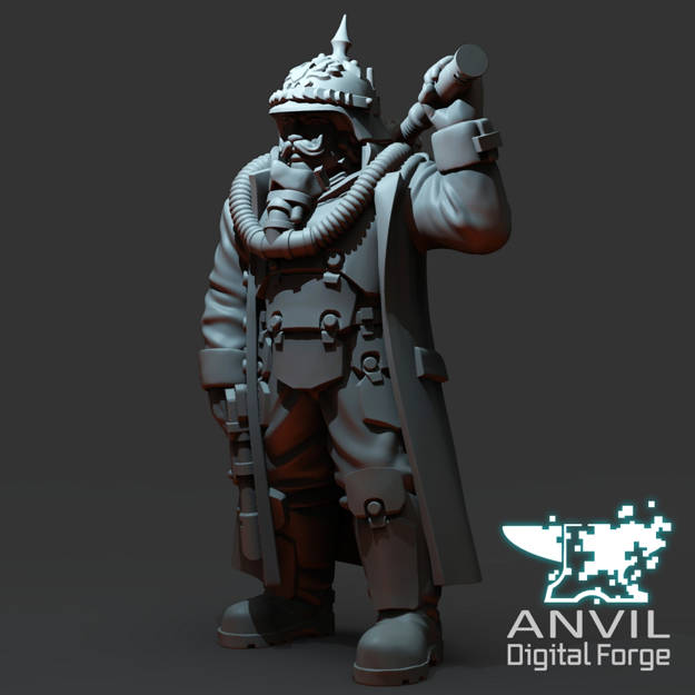 Picture of Digital - Armoured Trencher Officer
