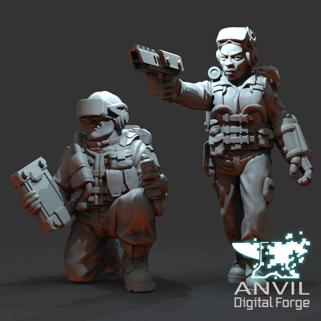 Picture of Digital - Automata Drone Commander Characters