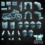 Picture of Digital - Bikers and 1940s Bike Pack