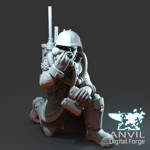 Picture of 3D Print (SLA) - Armoured Trencher Radio Spotter
