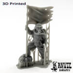 Picture of 3D Print (SLA) - Armoured Trencher Standard Bearer