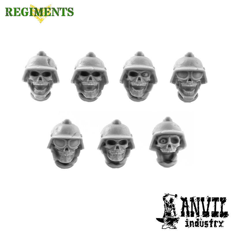 Skull Heads with Stahlhelms