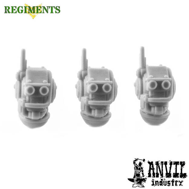 Picture of Regiments Automata Humanoid Heads (3)