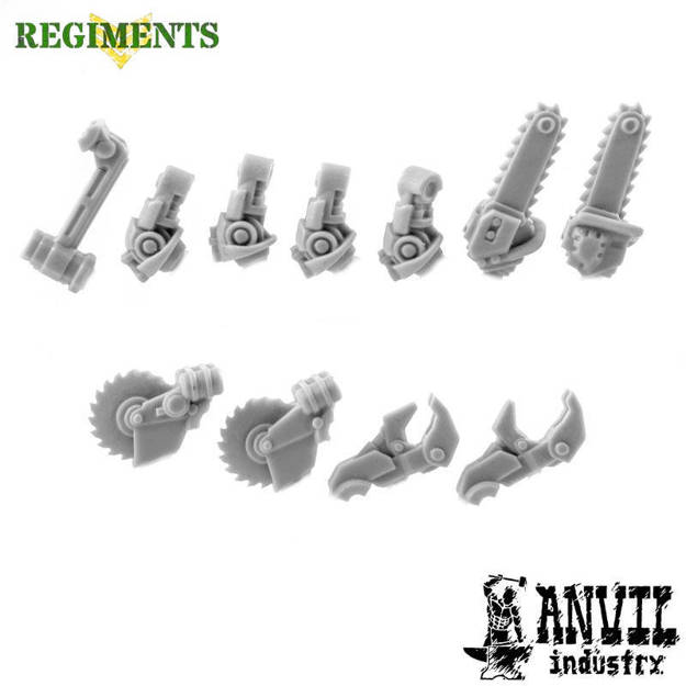 Picture of Regiments Automata Melee Arms (2 pairs)