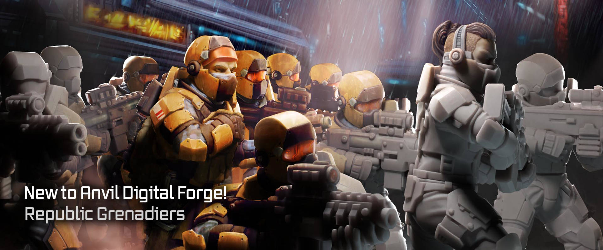 Digital Forge Republic Grenadiers