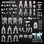 Picture of Digital - Unity Council Guard and Warden Robots (Full Bundle)