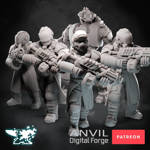 Picture of Digital - Unity Council Guard and Warden Robots (Full Bundle)