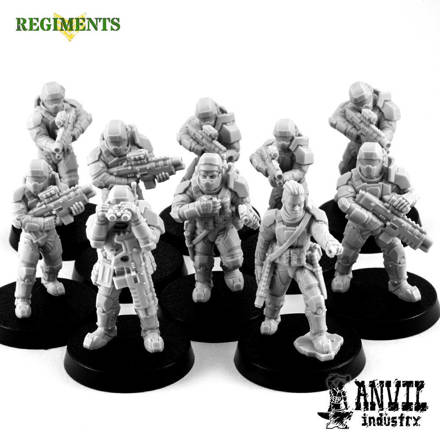 Picture of Republic Grenadier Bundle (10 figures, 5 male, 2 female, and 3 characters!)
