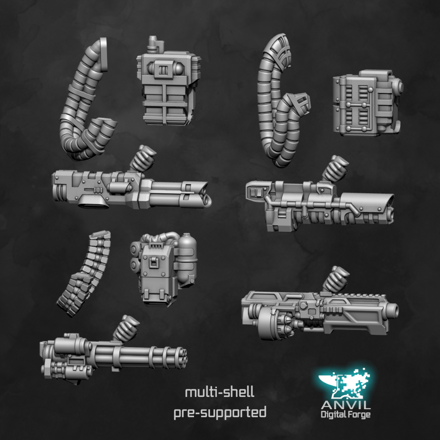 Picture of Digital - Man-Portable Heavy Weapons - Set #1 (4)