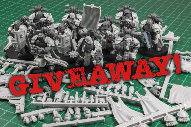 Giveaway! 10-man Horus Heresy™ Squad with Anvil Conversions