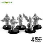 Picture of Regiments Female Robed Cultist Squad (5 Female Figures)