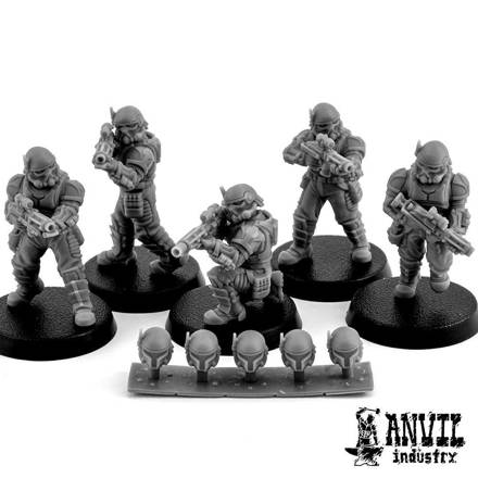 Picture of Brotherhood Male Combat Squad (5 Miniatures)