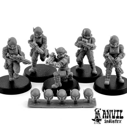 Picture of Brotherhood Female Combat Squad (5 Miniatures)