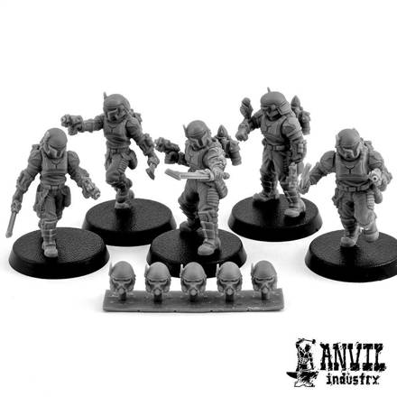 Picture of Brotherhood Assault Squad  (5 Miniatures)