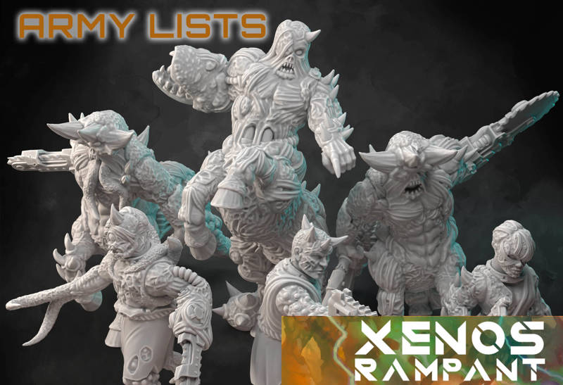 Xenos Rampant Army Lists