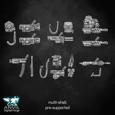 Picture of Digital - Man-Portable Heavy Weapons - Set #2 (6)