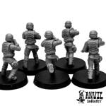 Picture of Female Interplanetary Combat Squad (5 Miniatures)