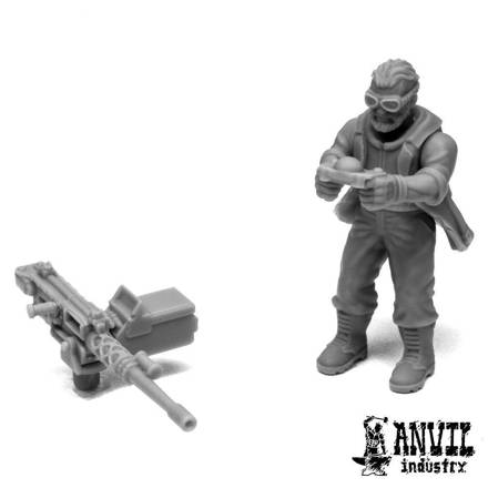 Picture of Civilian Truck Gunner with Browning M2 (1 miniature)