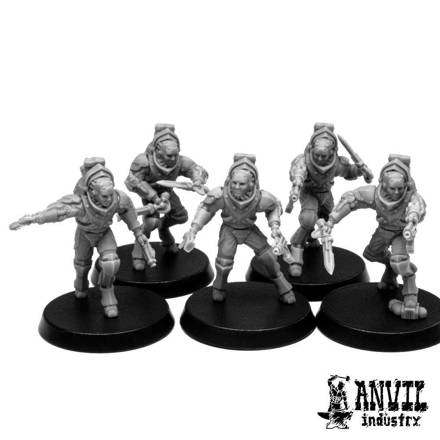 Picture of Gothic Tech-Horror Assault Squad (5 Miniatures)