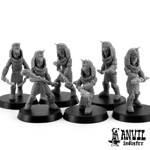 Picture of Female Astral Kingdom Warriors (6 Miniatures)