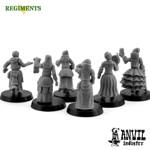 Picture of Female Gothic Civilians - (6 Miniatures)
