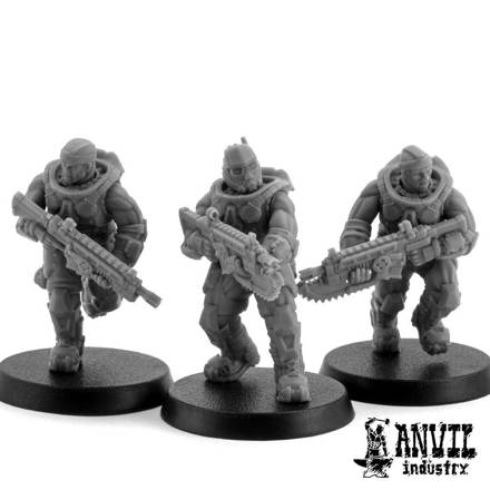 Picture of Exo-Lord Coalition Marine Rifle Squad - Dynamic Posing (3)