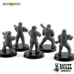 Picture of Desert House Combat Squad - Male (5 miniatures)