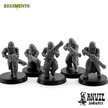 Picture of Female Desert House Combat Squad (5 miniatures)