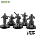 Picture of Female Desert House Combat Squad (5 miniatures)