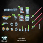 Picture of Digital - Desert House Heavy Infantry - Booster Pack