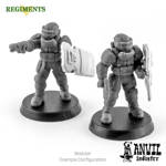 Picture of Corporate Riot Team - Male (5 miniatures)