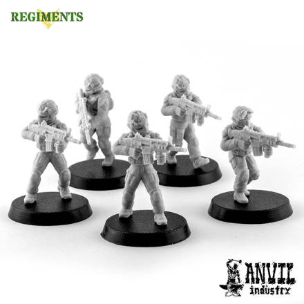 Picture of Female Special Forces CQB Element (5 miniatures)