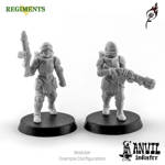 Picture of Burning Rose Infantry Squad - Advancing Poses (5 miniatures)