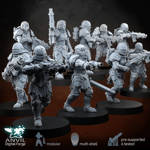 Picture of Digital - DBR Battleline Infantry - Daughters of the Burning Rose (Full Bundle)