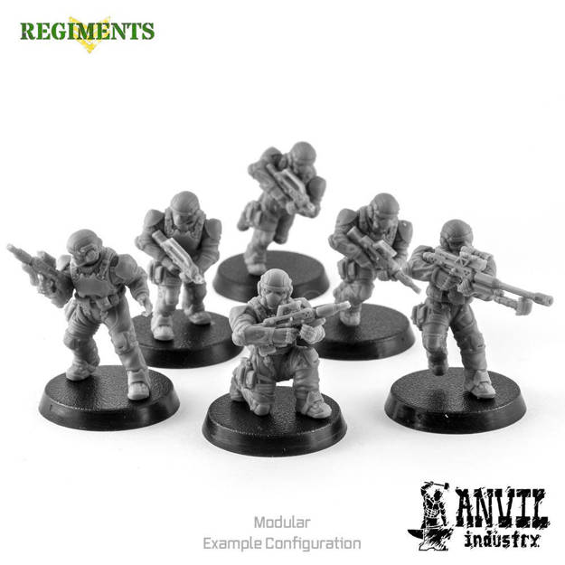 Picture of C-Spec Operatives - Male (6 miniatures)