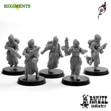 Picture of Burning Rose Elite Squad - Advancing Poses (5 miniatures)