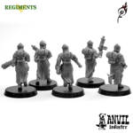 Picture of Burning Rose Elite Squad - Advancing Poses (5 miniatures)